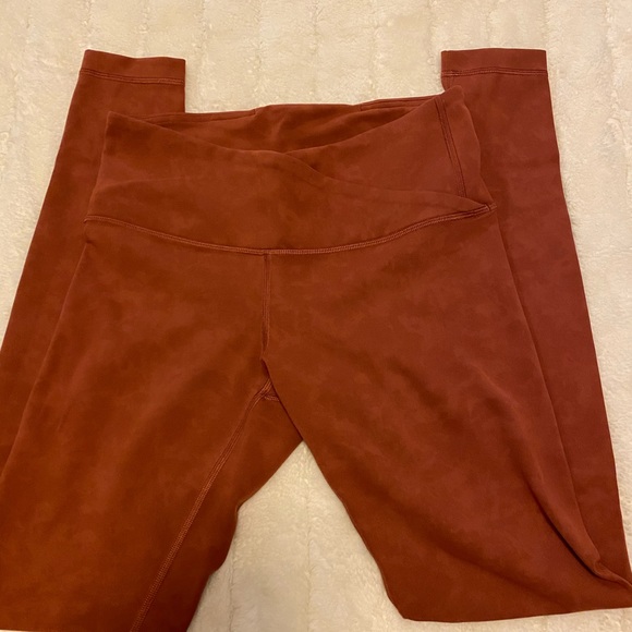 Lululemon always on Rust clay leggings sz 6 - Picture 3 of 5
